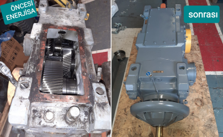 Siemens’in tedarikçi partneri IG Redüktör, tamir-bakım faaliyetleriyle dikkat çekiyor