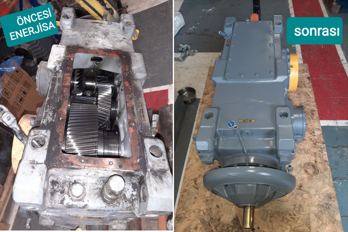 Siemens’in tedarikçi partneri IG Redüktör, tamir-bakım faaliyetleriyle dikkat çekiyor